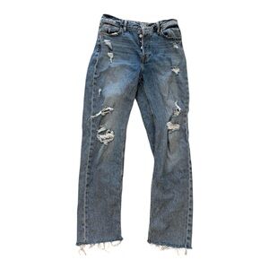 Goldie Blues Distressed 8 Regular Legacy Straight Raw‎ Hem